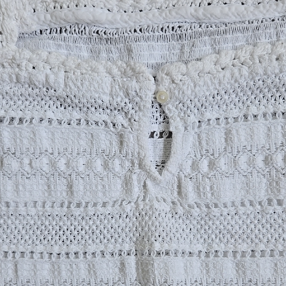 Aerie Crochet Textured Crop Top Size L - Picture 7 of 15
